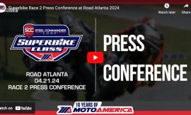 Video: Steel Commander Superbike Race Two Press Conference From Road Atlanta